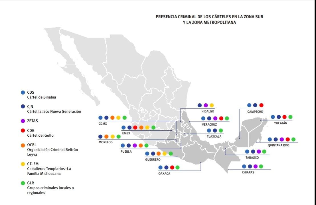 Tlaxcala con presencia de organizaciones criminales locales y nacionales