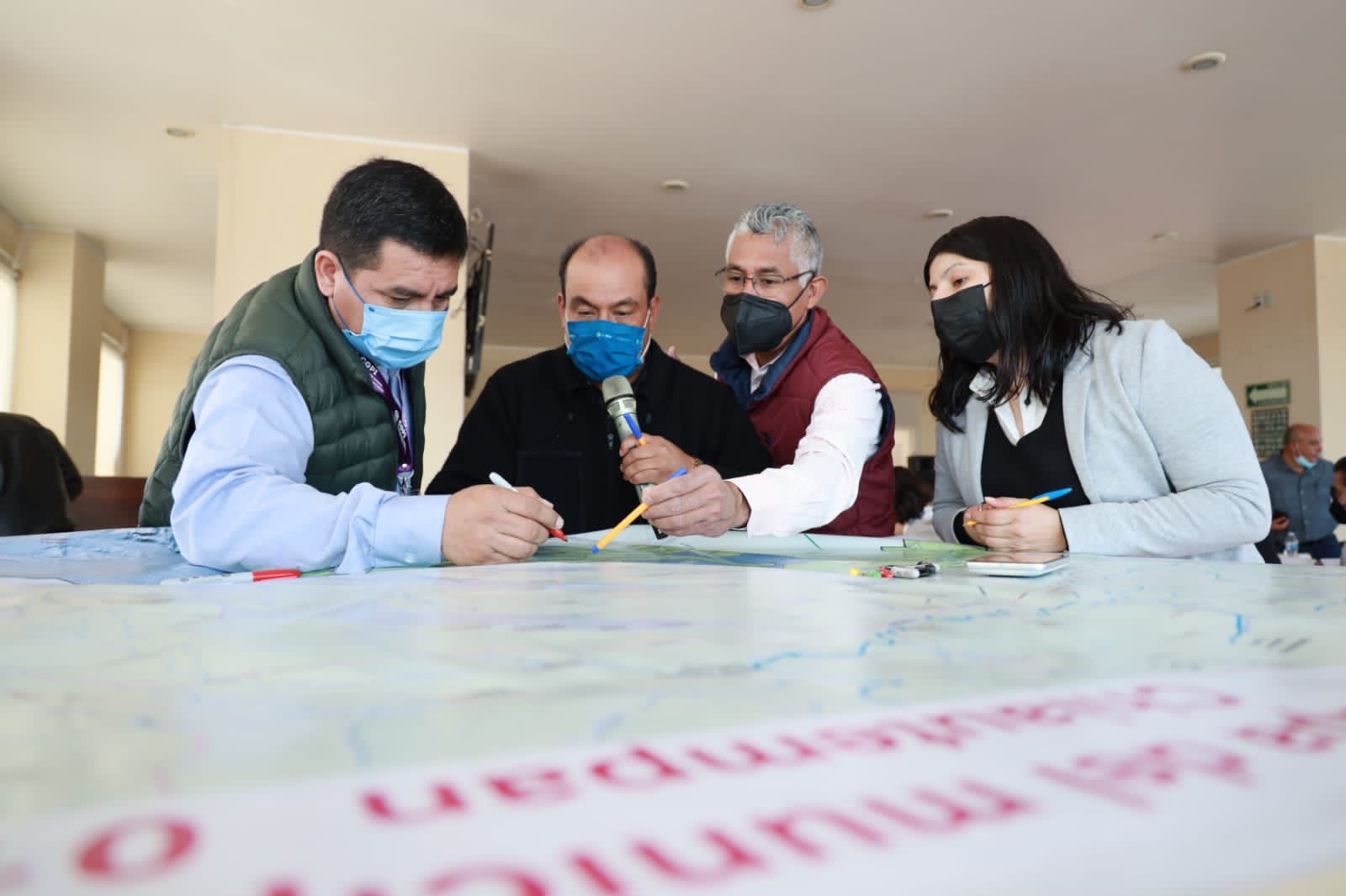 Exponen presidentes auxiliares de Chiautempan sus carencias, atiende Gobierno