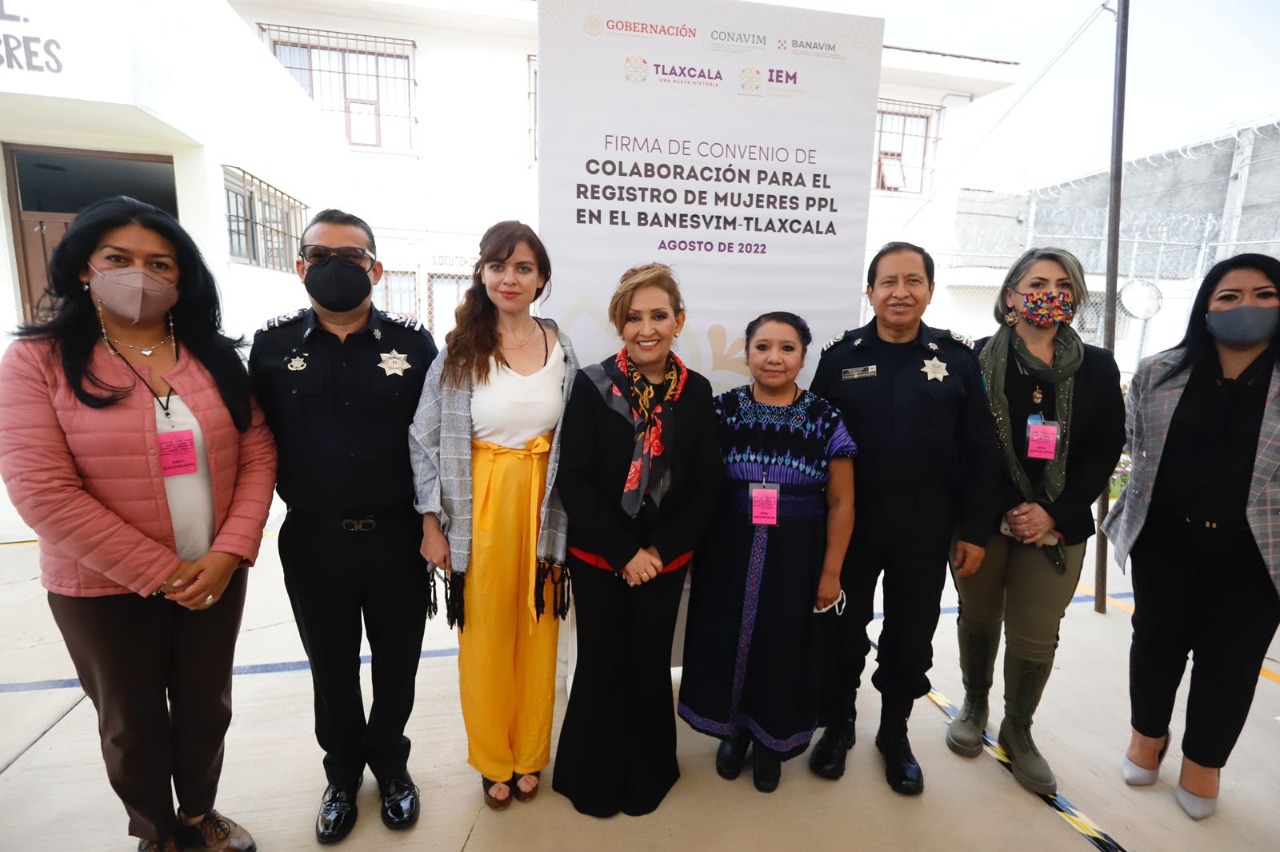 Firma Gobierno Del Estado y CONAVIM convenio para registrar los casos de PPL víctimas de violencia