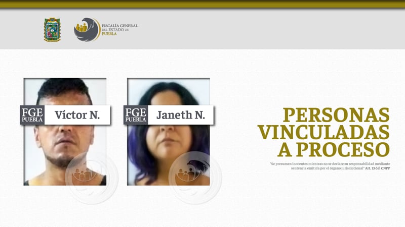 Tras cateo en la colonia Guadalupe Hidalgo, envían a prisión a dos personas por posesión de drogas