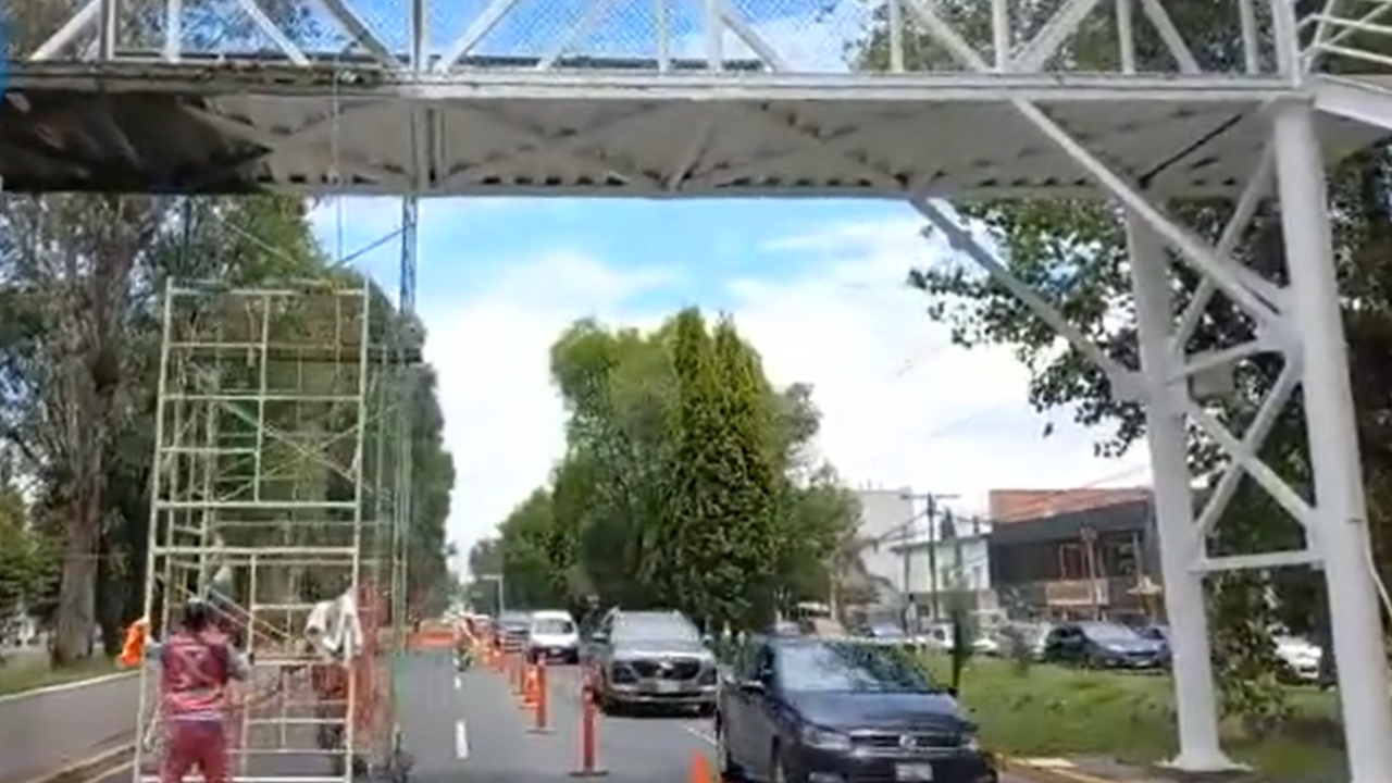 Por: Cortesía Obras en la Recta a Cholula, intensificaron el tráfico en la zona conurbada