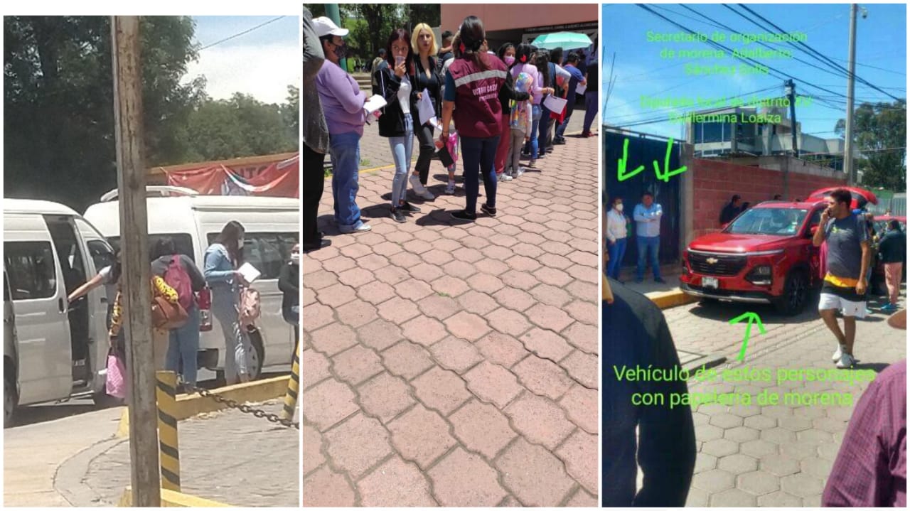 Acarreo e intromisión de funcionarios, prácticas evidenciadas durante elección de MORENA