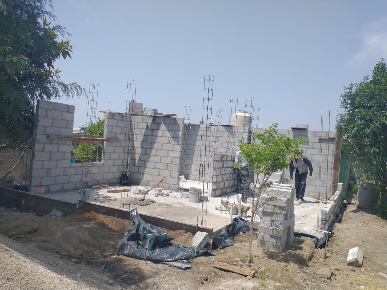 Por: Cortesía Inicia la SOTyV la construcción de 37 unidades básicas de vivienda