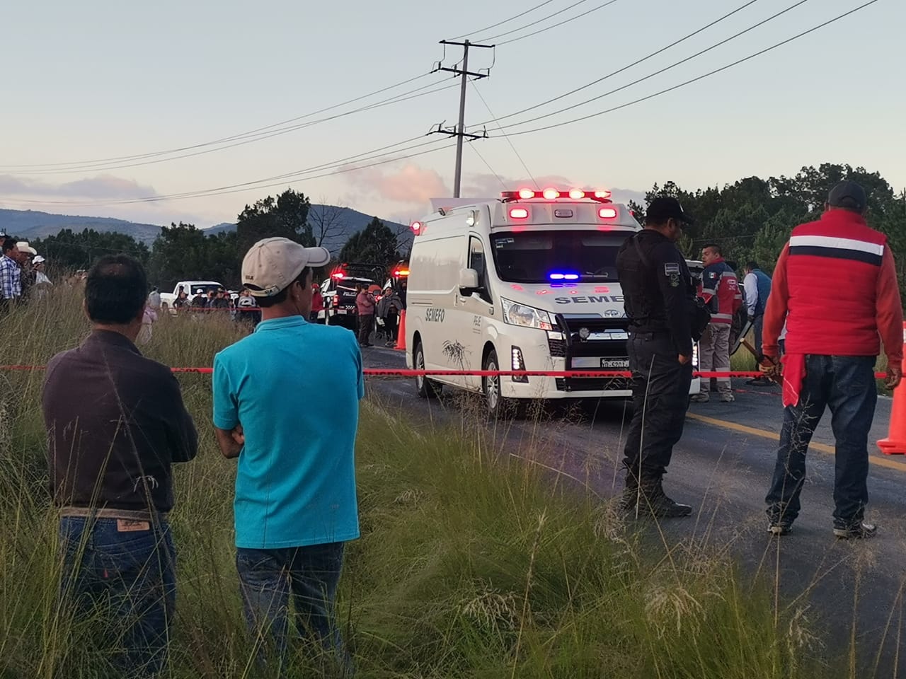 Por: Cortesía Perece motociclista en accidente vial sobre la carretera Ciudad Industrial Xicohténcatl-Lázaro Cárdenas
