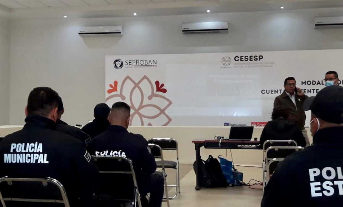 Por: Cortesía Policías de Tlaxcala reciben capacitación para prevenir delitos bancarios