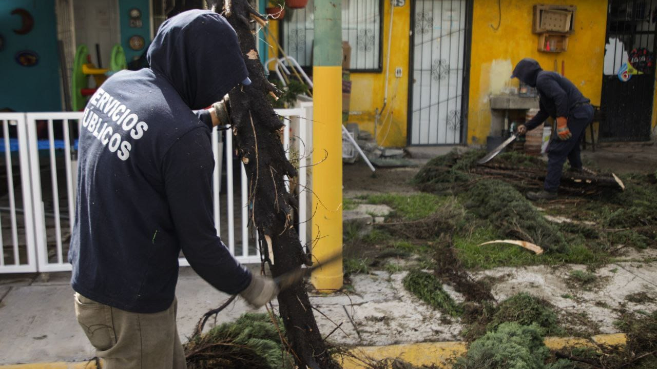 Por: Cortesía En San Andrés Cholula; fueron realizados labores de servicios público en la Delegación Atlixcayotl