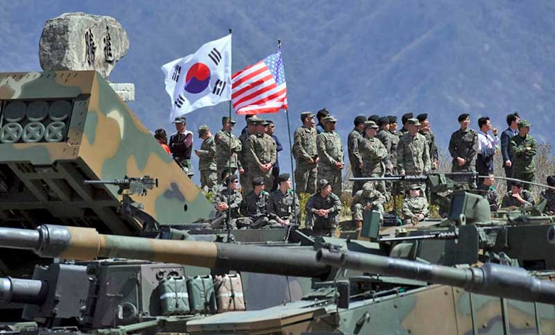 Por: Cortesía EEUU y Corea del Sur comenzaron  sus mayores ejercicios militares