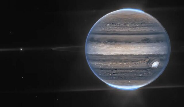 Por: Cortesía Auroras Boraeales y una tormenta monstruosa en Júpiter: Así son las nuevas imágenes del telescopio James Webb