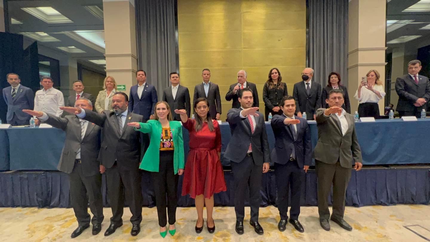 Por: Cortesía Toma protesta Ariadna Ayala como copresidenta de la mesa directiva de la red nacional de alcaldes de pueblos mágicos