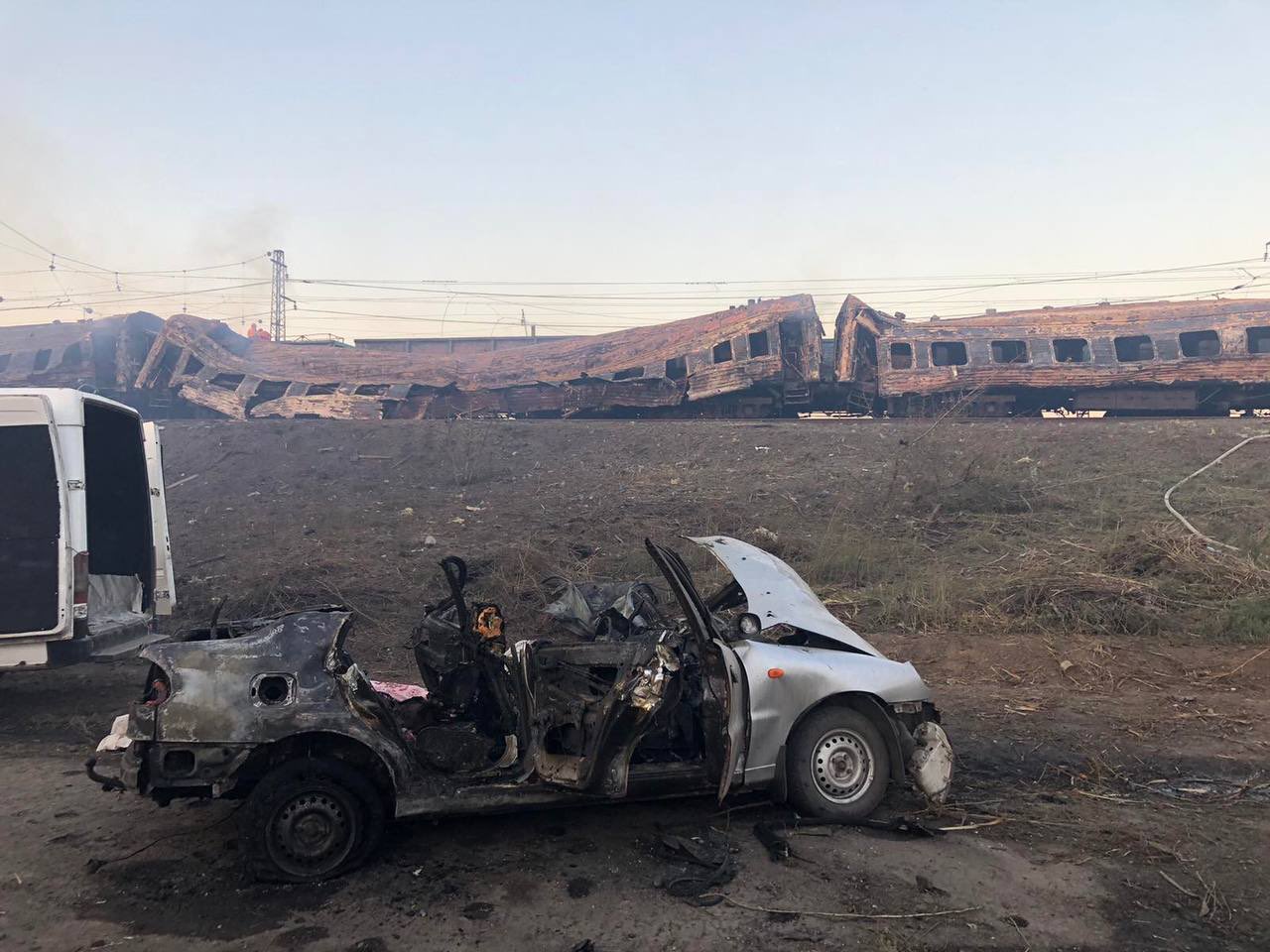 Por: Cortesía Bombardeo ruso a estación de tren en la región de Dnipropetrovsk deja al menos 15 muertos y 50 heridos