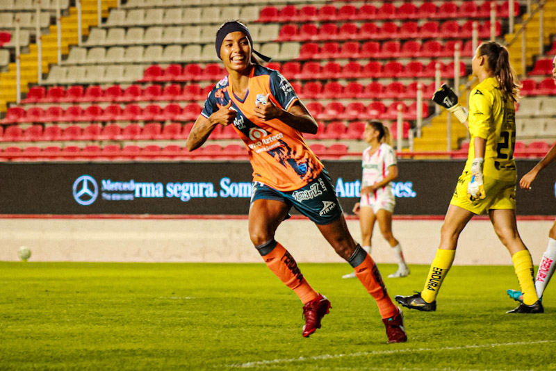 Por: Cortesía Milagroso empate del Puebla Femenil ante Necaxa