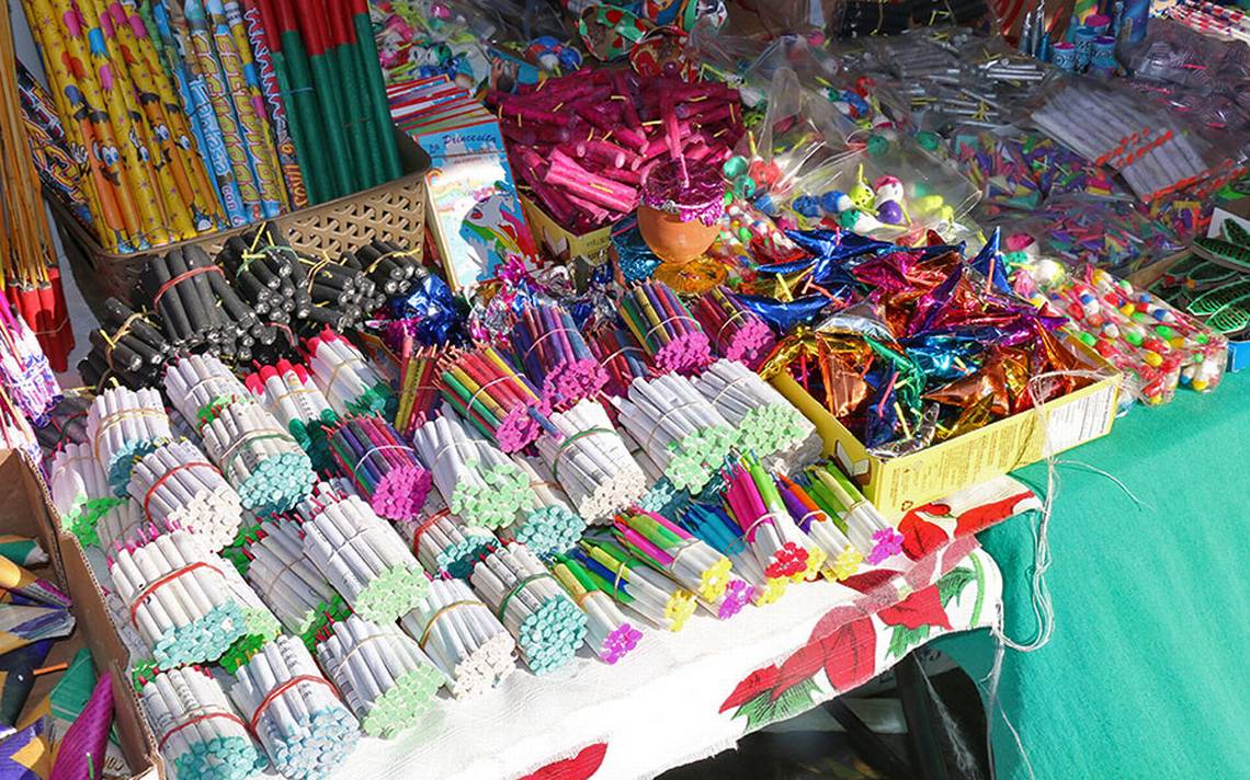 Por: Cortesía Iniciarán operativos contra venta de pirotecnia en mercados