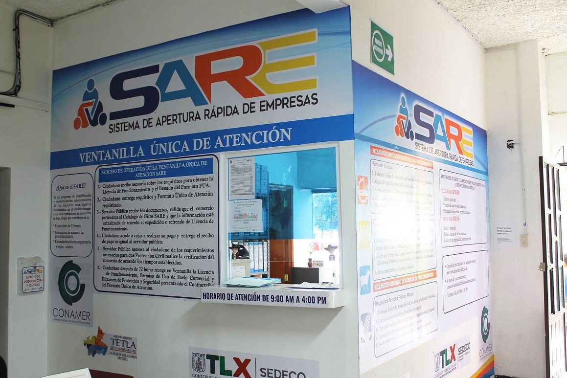 En Tetla puedes tramitar la licencia de funcionamiento empresarial en la ventanilla SARE
