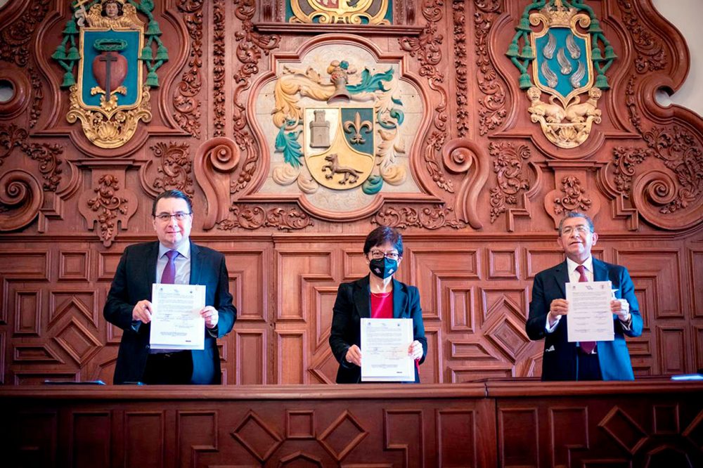 Por: Cortesía Firma BUAP convenio con la Escuela Federal de Formación Judicial del CJF