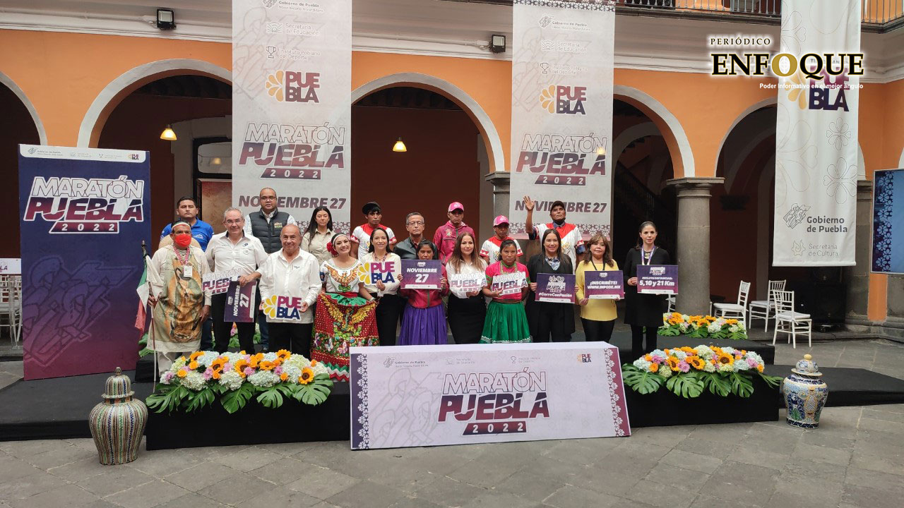 Por: Antonio Zamora Anuncian el Maratón de Puebla con bolsa de premios de dos millones de pesos
