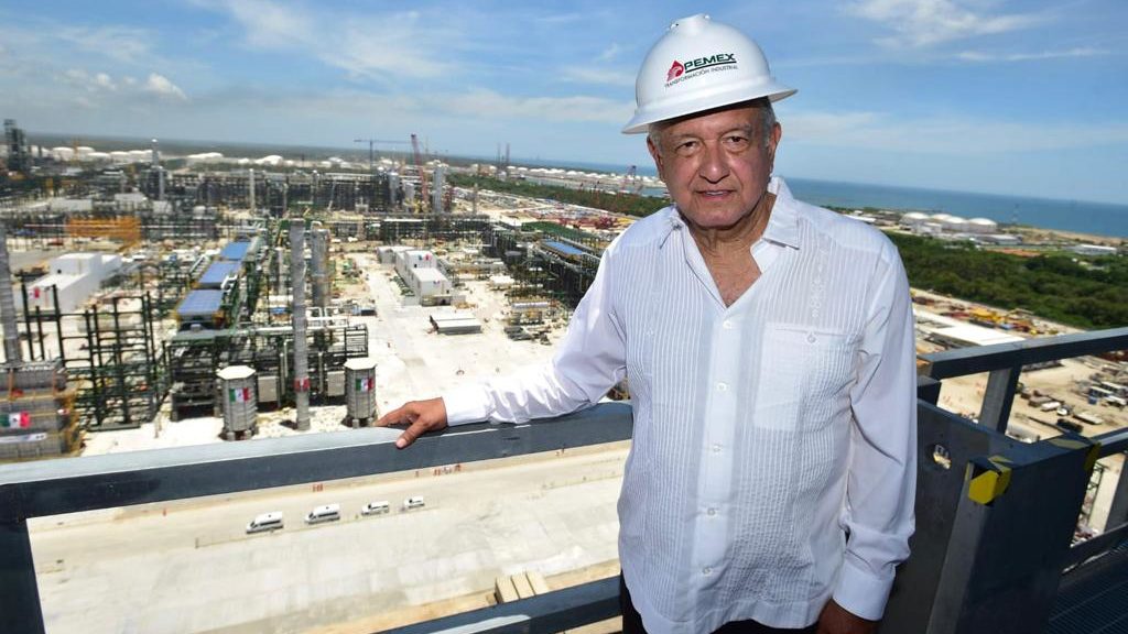 Por: Cortesía Reconoce AMLO incremento en el costo de construcción de refinería de Dos Bocas
