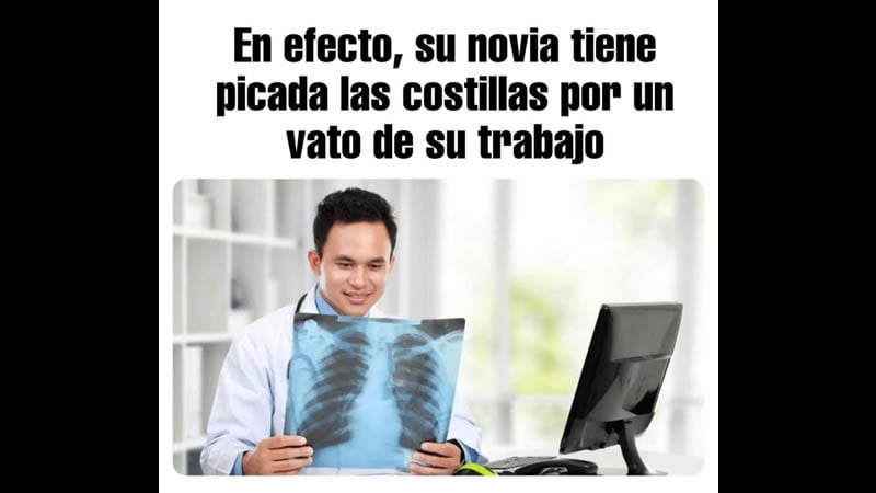 Por: Cortesía "Contexto por favor":Este es el origen del meme del piquete en las costillas