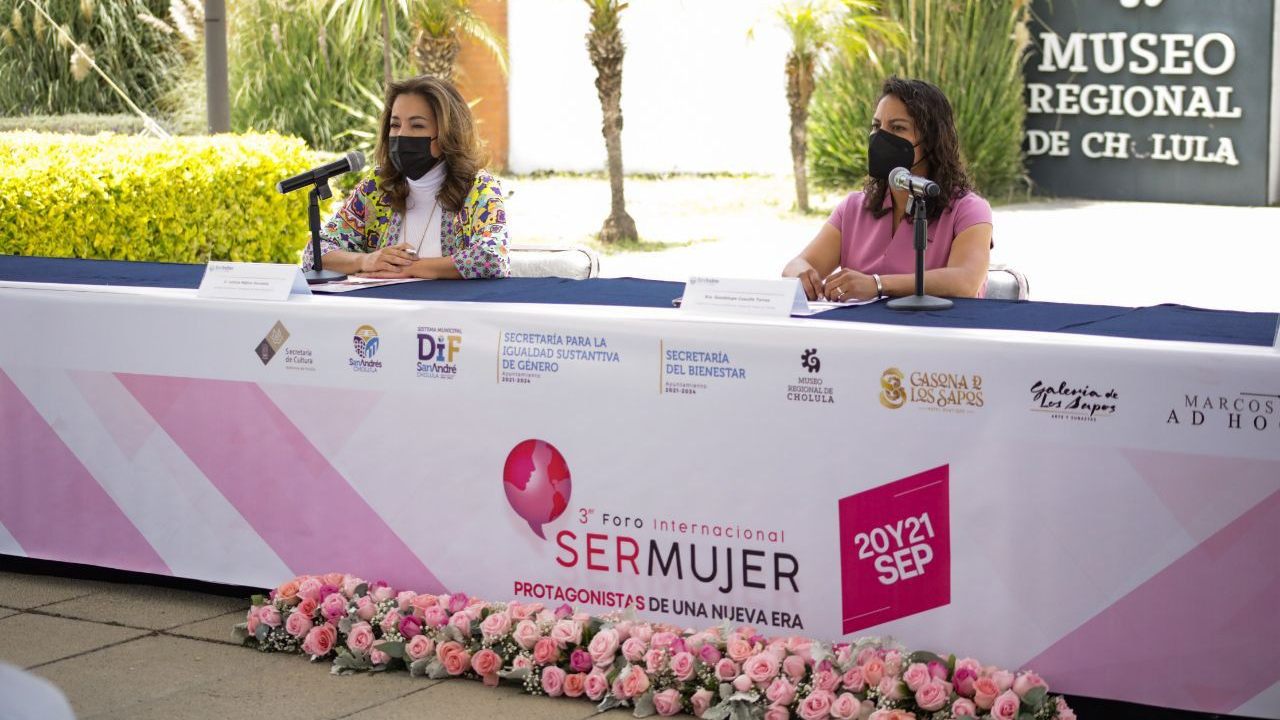 Por: Cortesía San Andrés Cholula será el anfitrión del Tercer Foro Internacional “Ser Mujer Protagonistas de una Nueva Era”