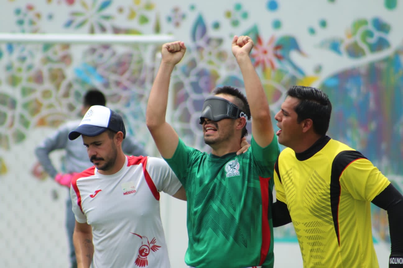 Por: Cortesía México debutó con goleada en el Grand Prix de Futbol para Ciegos en Puebla