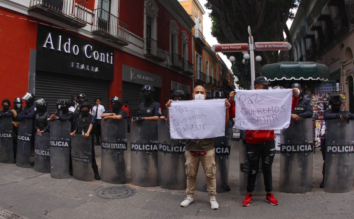 Por: Cortesía No habrá más negociación con ambulantes del Centro Histórico: Eduardo Rivera