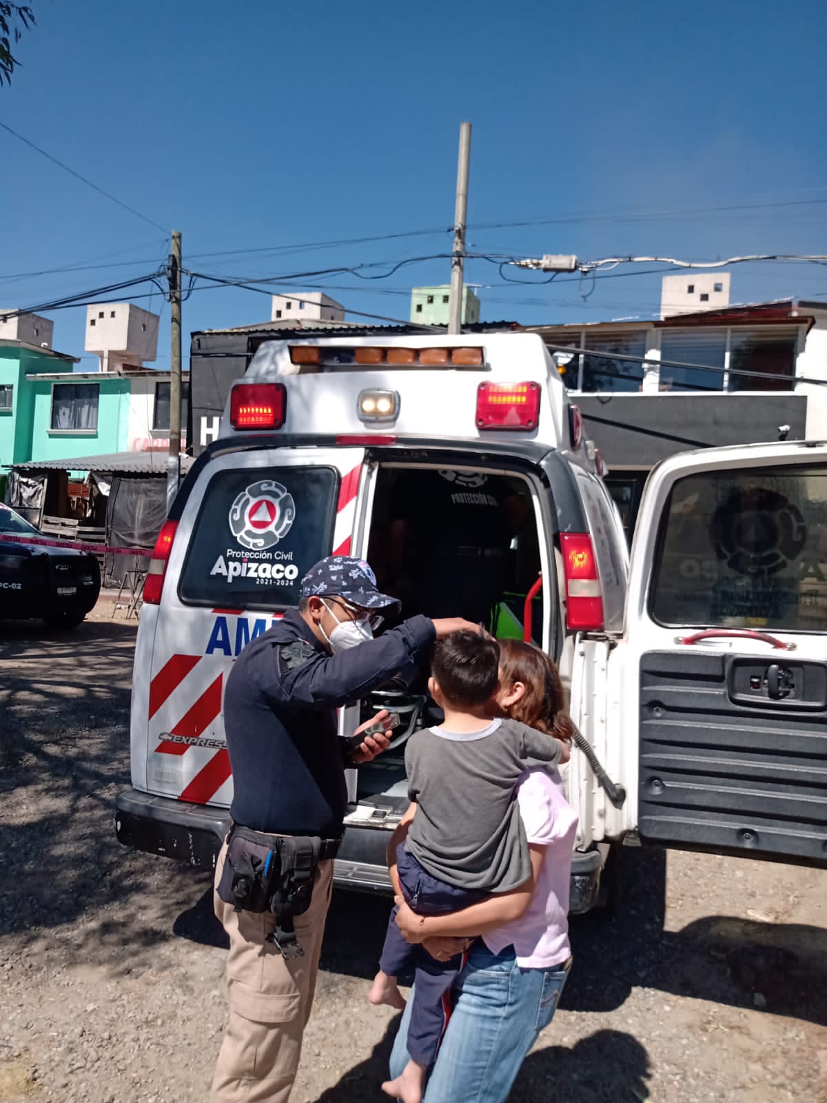 Flamazo lesiona gravemente a una mujer, en Apizaco 