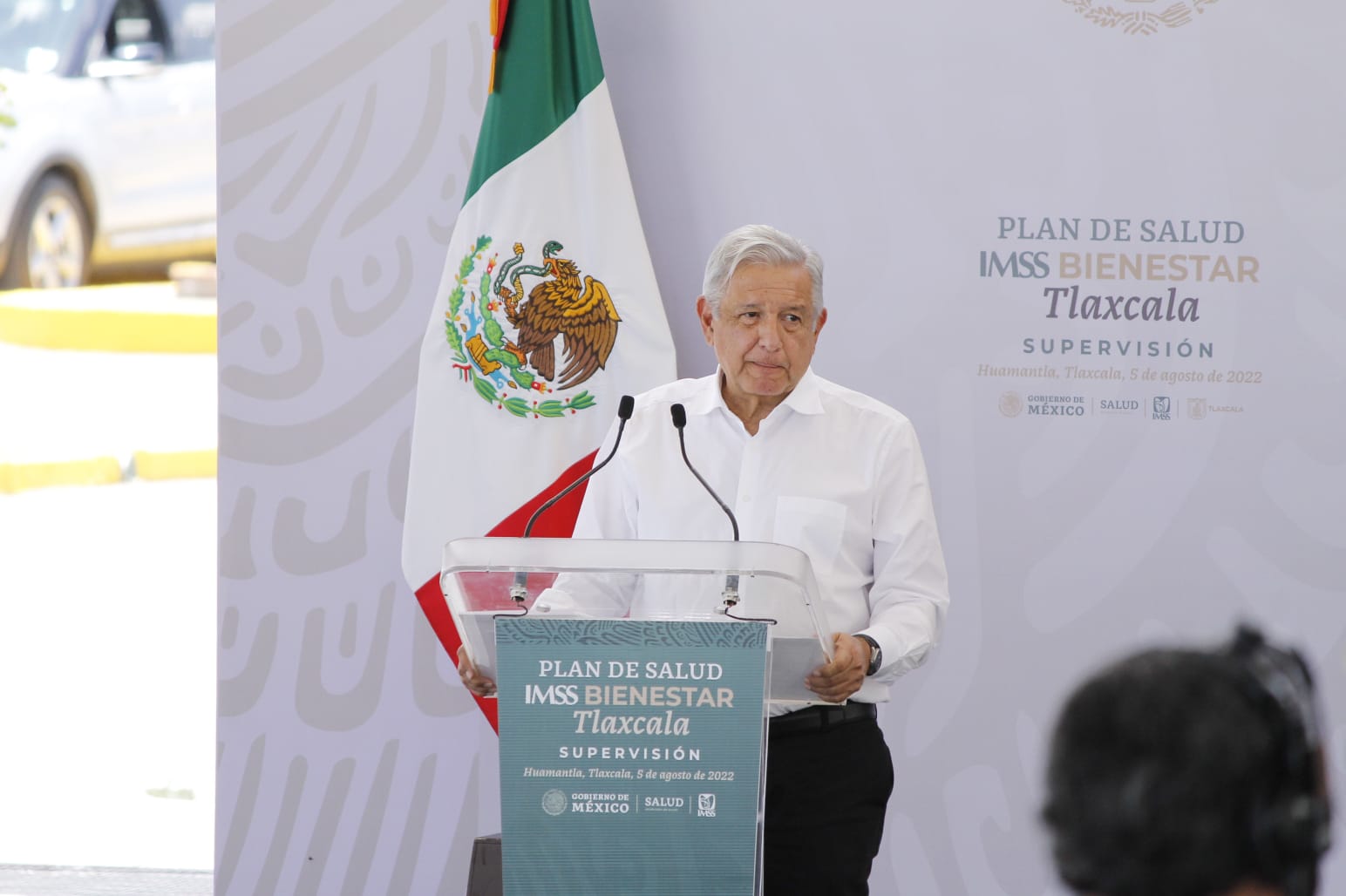 Por: Cortesía Visita AMLO Tlaxcala: promete mejoras en materia de salud