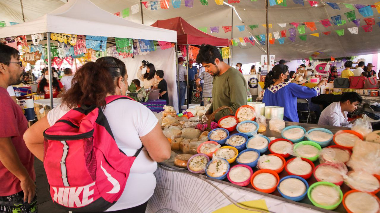 Por: Cortesía Sin contratiempos; se realizó la Feria del Queso en Santa María Tonantzintla