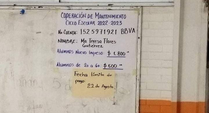 Por: Cortesía Cuotas escolares, el segundo negocio corrupto en escuelas de Tlaxcala