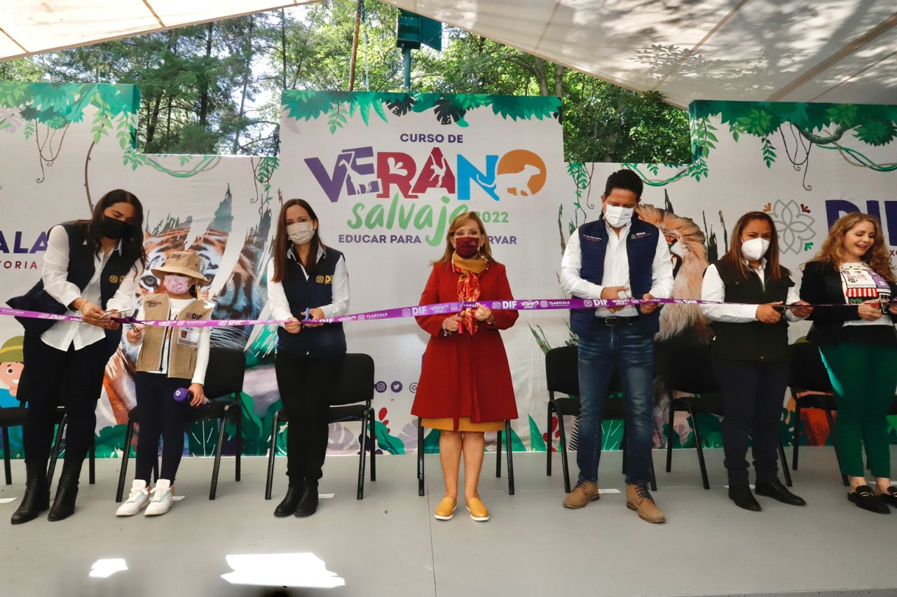 Por: Cortesía  Inaugura gobernadora el “Curso De Verano Salvaje: Educar Para Conservar” del SEDIF