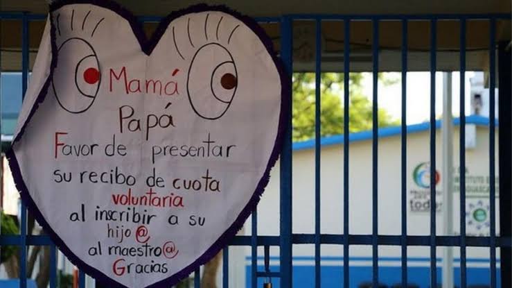 Cuotas escolares; autoridades dan luz verde para su continuidad