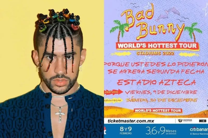 Por: Cortesía Estadio Azteca confirma clonación de boletos para concierto de Bad Bunny; pide dirigir quejas  a Ticketmaster