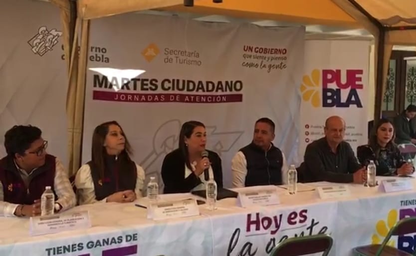 “Martes Ciudadano” presente en San Andrés Cholula con Marta Teresa Ornelas Guerrero