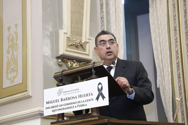 Por: Cortesía No debe existir incertidumbre ante renovación de gobierno en Puebla: Sergio Salomón