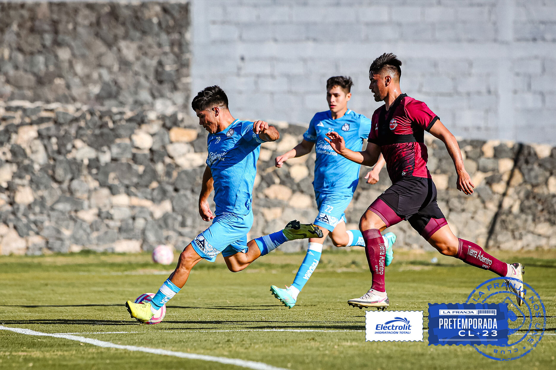 Por: Club Puebla Gris empate del Puebla ante Mineros en primer amistoso de pretemporada