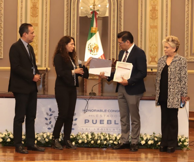 Por: Cortesía Congreso del Estado recibió el cuarto informe de labores de Miguel Barbosa