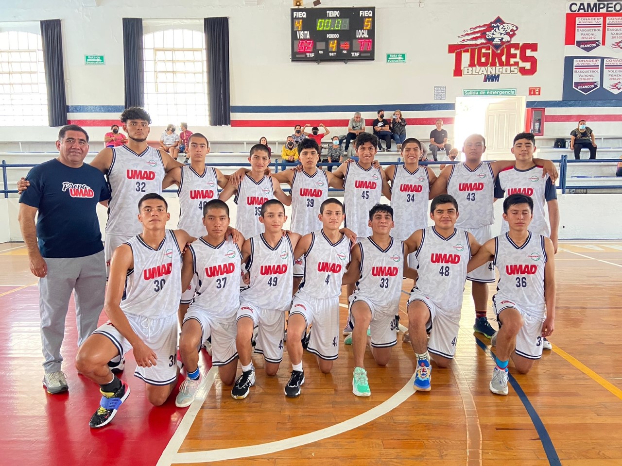 Por: Cortesía Convocan a pruebas de basquetbol para integrarse a Tigres Blancos de la UMAD