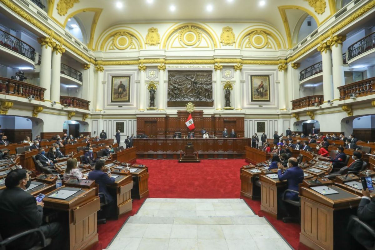 Por: Cortesía Rechaza congreso de Perú adelantar las elecciones generales para 2023