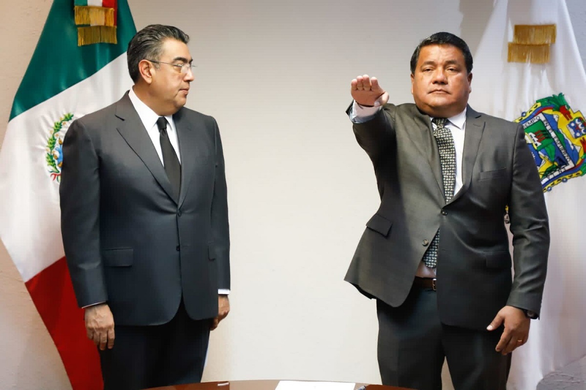 Por: Cortesía Nombra Sergio Salomón Céspedes a Julio Huerta como el nuevo secretario de Gobernación de Puebla