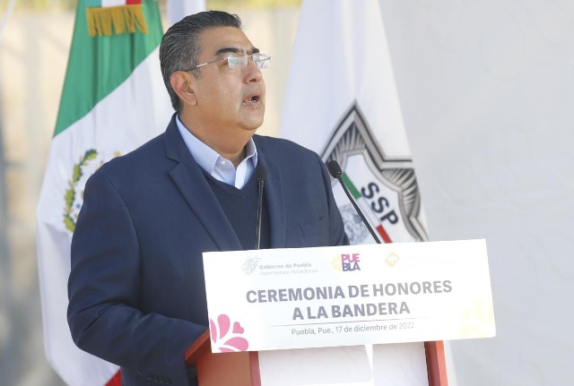 Por: Cortesía Gobernador de Puebla pide a policías redoblar esfuerzos contra el crimen y no caer en corrupción