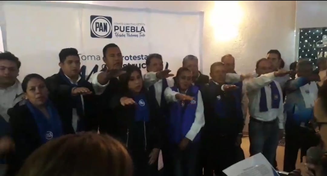 Toma protesta Enrique Hernández Cid como nuevo presidente del CM del Partido Acción Nacional en San Pedro Cholula