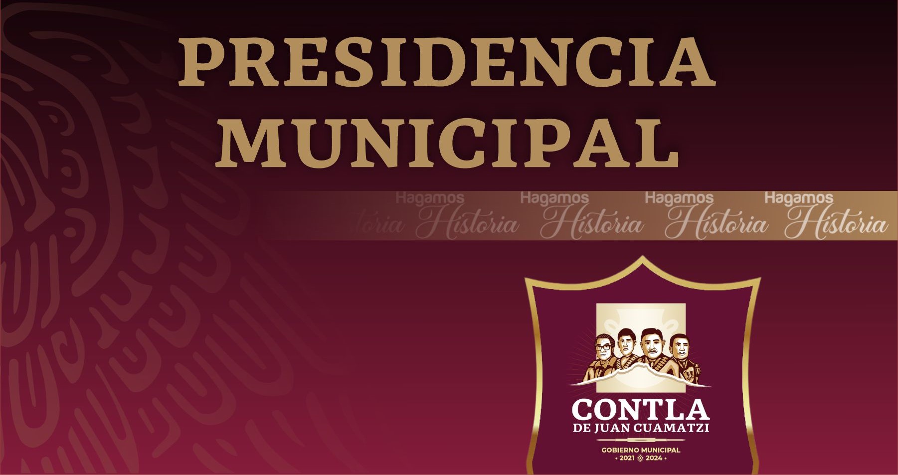 Alcalde de Contla de Juan Cuamatzi presenta su primer informe de gobierno