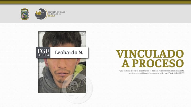 Por: Cortesía Leobardo N. es enviado a prisión por participar en un robo a transporte público con un arma falsa