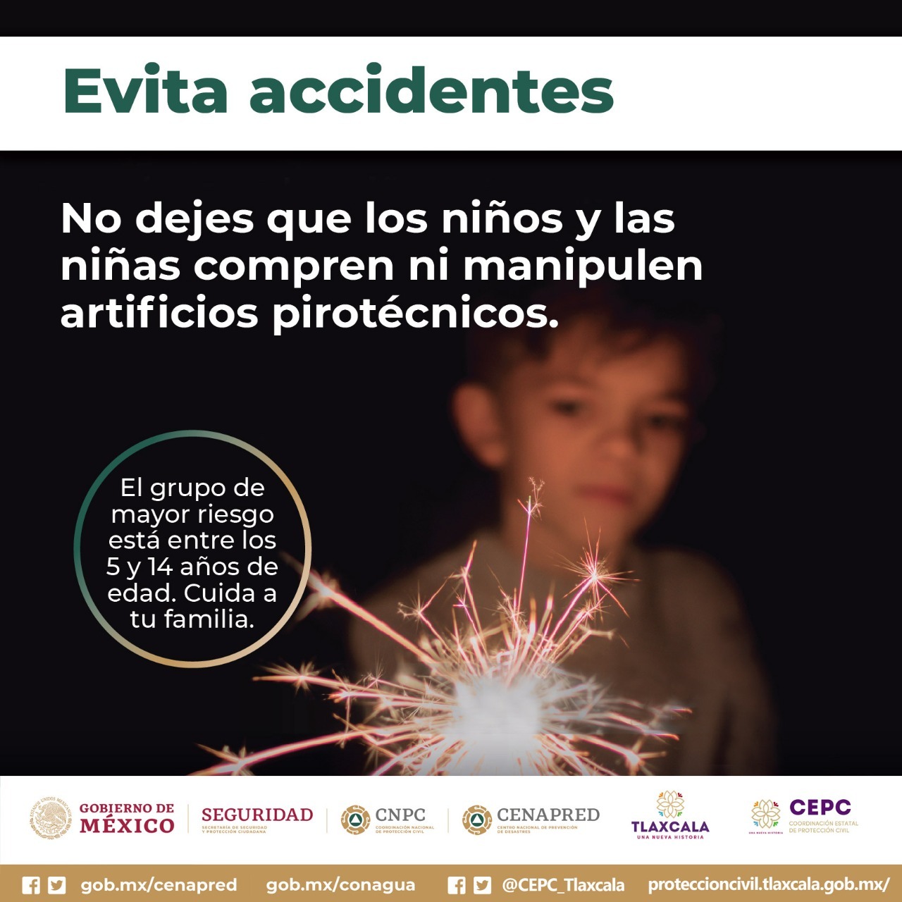 Promueve CEPC acciones preventivas para manipulación de pirotecnia