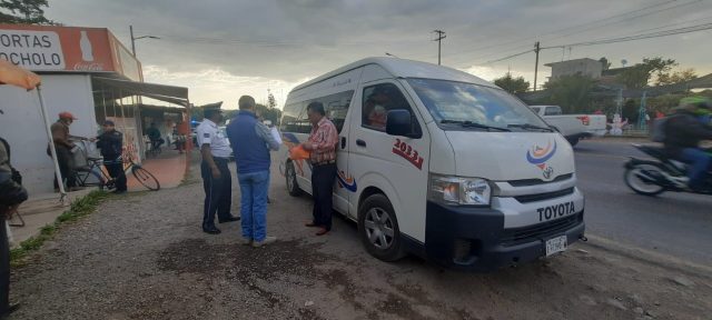 En marcha, operativo navideño para el transporte público