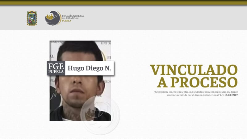 Por: Cortesía Hugo Diego N. es enviado a prisión por robo a transporte publico con arma de fuego