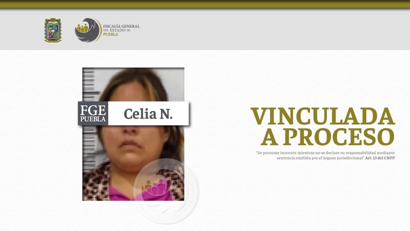 Por: Cortesía Celia N. es enviada a prisión por participar en el secuestro de un hombre y pedir un millón de pesos como rescate