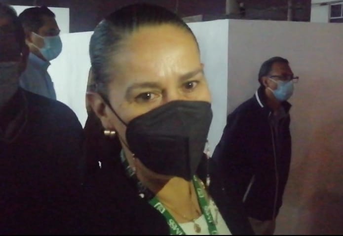 Por: Cortesía Lula Pineda Aurora Treviño supervisa nuevo hospital del IMSS en Cuautlancingo