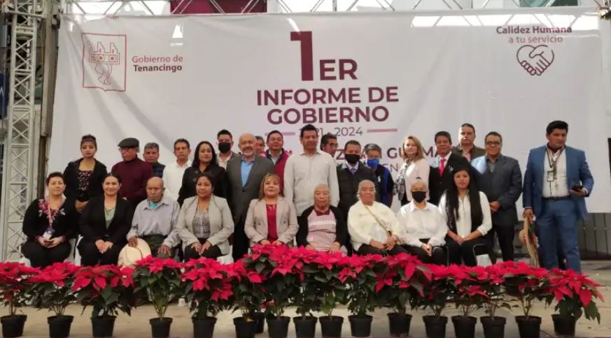 Alcaldesa de Tenancingo rinde su primer informe de gobierno