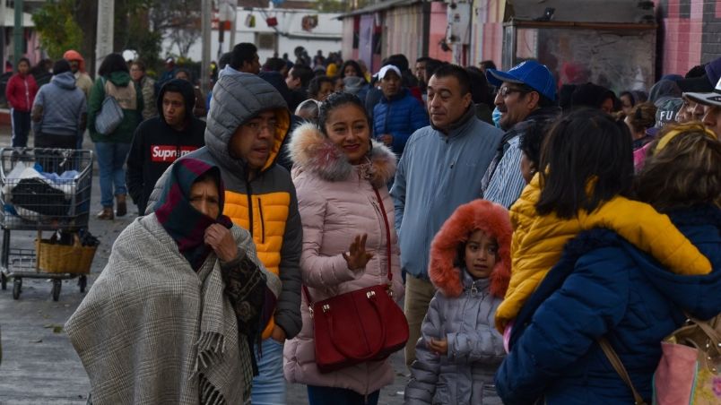 Por: Cortesía Frente frío 18 generará lluvias fuertes en 4 estados de la república