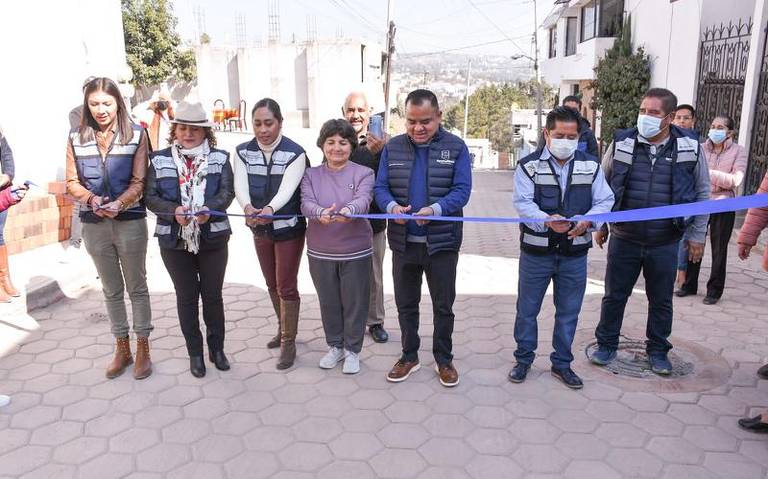 Por: Cortesía Ángelo Gutiérrez Hernández entrega obras finalizadas en calles del municipio de Apetatitlán